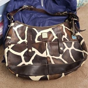 Classic Dooney & Bourke Leather Giraffe print